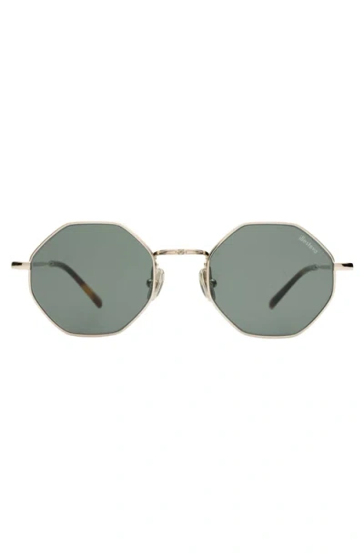 Illesteva Broome Sunglasses In Gold/olive