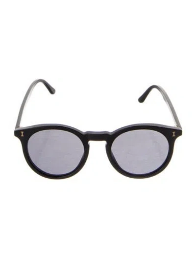 Pre-owned Illesteva Camille Wayfarer Sunglasses In Black