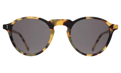 Illesteva Capri Sunglasses In Amber / Grey