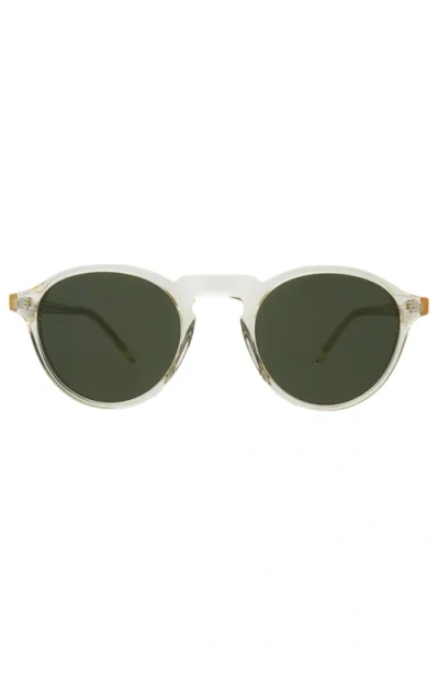 Illesteva Capri Sunglasses In Champagne/olive