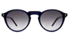 Illesteva Capri Sunglasses In Navy / Grey Gradient
