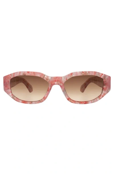 Illesteva Cassette Sunglasses In Brown