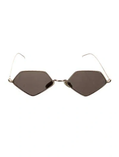 Pre-owned Illesteva Cat-eye Mirrored Sunglasses In Multi