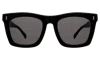 Illesteva Charleston Sunglasses In Black / Grey Flat