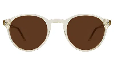 Illesteva Como Sunglasses In Champagne / Brown