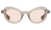 Illesteva Delfina Sunglasses In Taupe / Dusty Pink See Through
