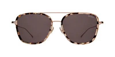 Illesteva Delos Ace Dsa2f Men's Sunglasses Gold Size 57