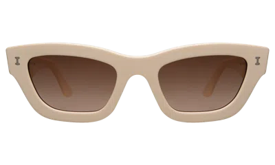 Illesteva Donna Sunglasses In Brown