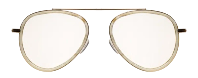 Illesteva Dorchester Ace Sunglasses In White Tortoise/gold / Rose Flat Mirror