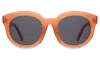 Illesteva Echo Park Sunglasses In Sienna / Grey Flat