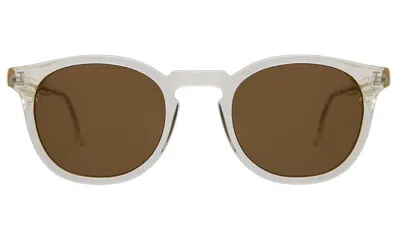 Illesteva Eldridge 48 Light Sunglasses In White