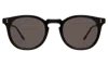 Illesteva Eldridge 48 Sunglasses In Clear / Blue Flat Gradient See Through
