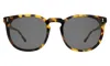 Illesteva Eldridge 56 Sunglasses In Tortoise / Grey Flat