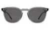 Illesteva Eldridge Sunglasses In Mercury / Grey Flat
