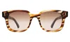 Illesteva Ellison Sunglasses In Sand Dune / Brown Flat Gradient
