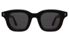 Illesteva George Sunglasses In Black / Grey Flat