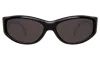 Illesteva Granada 60 Sunglasses In Black / Grey