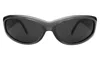 Illesteva Granada Sunglasses In Graphite / Grey