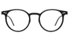 Illesteva Great Jones Titanium Optical In Black/matte Black / Optical
