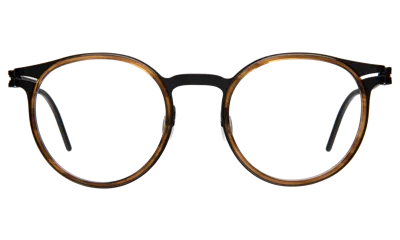Illesteva Great Jones Titanium Optical In Scotch/matte Black / Optical