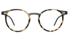 Illesteva Great Jones Titanium Optical In Tortoise/matte Silver / Optical