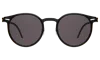 Illesteva Great Jones Titanium Sunglasses In Black/matte Black / Grey