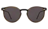Illesteva Great Jones Titanium Sunglasses In Scotch/matte Black / Grey