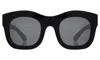 Illesteva Hamilton Sunglasses In Black / Grey