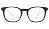 Illesteva Hampton 49 Optical In Black/matte Black / Optical