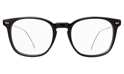 Illesteva Hampton 49 Optical In Black/matte Black / Optical