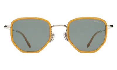 Illesteva Hunter Ace Sunglasses In Green