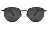 Illesteva Hunter Sunglasses In All Matte Black / Grey