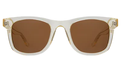 Illesteva James Sunglasses In Champagne / Brown