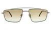 Illesteva Jane Sunglasses In Gunmetal / Taupe Gradient