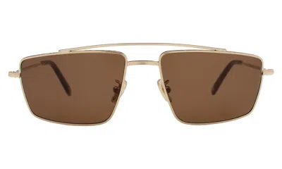 Illesteva Jane Sunglasses In Rose Gold / Brown