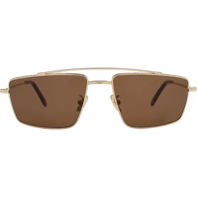 Illesteva Jane Sunglasses In Rose Gold