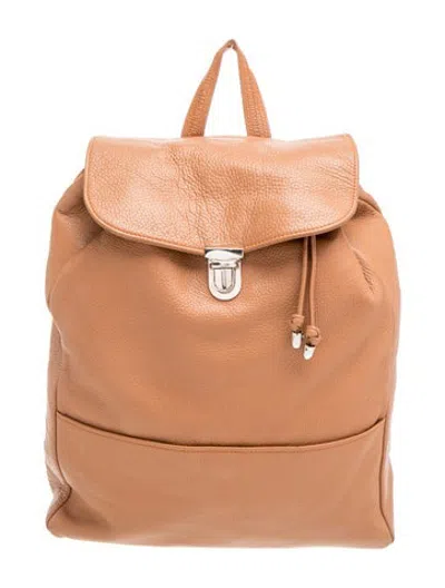Pre-owned Illesteva Leather Backpack In Brown