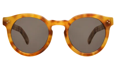 Illesteva Leonard Ii E Sunglasses In Amber / Brown