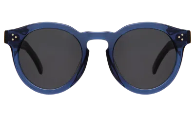 Illesteva Leonard Ii E Sunglasses In Cobalt / Grey