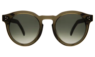 Illesteva Leonard Ii E Sunglasses In Green / Green Gradient