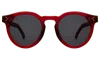 Illesteva Leonard Ii E Sunglasses In Mulberry / Grey
