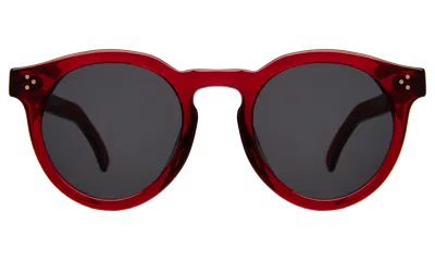 Illesteva Leonard Ii E Sunglasses In Mulberry / Grey