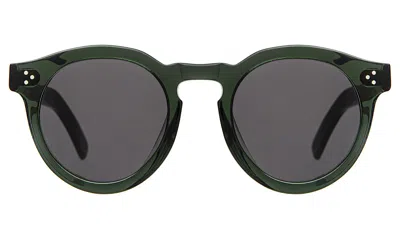 Illesteva Leonard Ii E Sunglasses In Pine / Grey