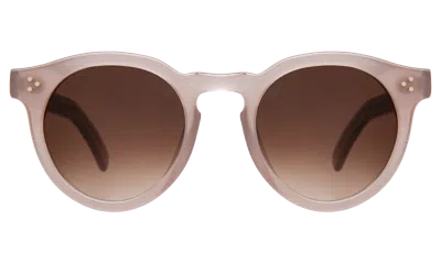 Illesteva Leonard Ii E Sunglasses In Thistle / Brown Gradient
