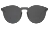 Illesteva Leonard Ii Mask Sunglasses In Grey / Grey
