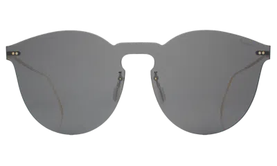 Illesteva Leonard Ii Mask Sunglasses In Metal / Metal