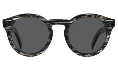 Illesteva Leonard Ii Sunglasses In Spider Stripes / Grey
