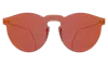 Illesteva Leonard Mask Sunglasses In Crimson / Crimson