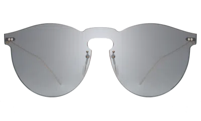 Illesteva Leonard Mask Sunglasses In Metal / Metal