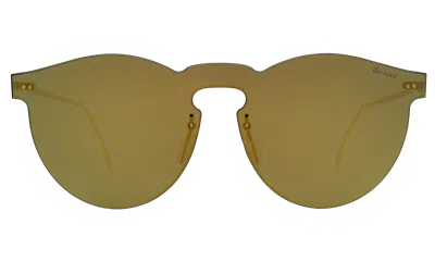 Illesteva Leonard Mask Sunglasses In Yellow / Yellow